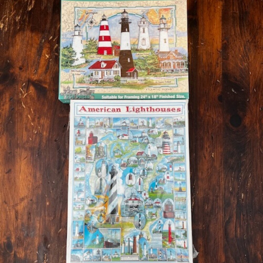 Lighthouses Puzzles 550 pc and 1000 pc